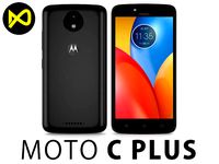3D model Motorola Moto C Plus 2017 Black