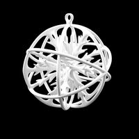 Printable Christmas tree toy snowflake | 3D