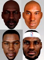 NBA players pack - Jordan Lebron Kobe Durant