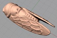 Animal Sculpture Model Cicadas A099