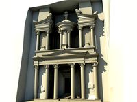 Architecture Petra 3D Model