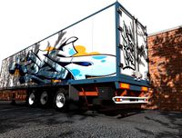 The truck trailer