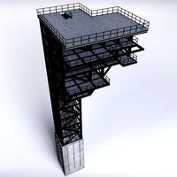 Rocket launch complex platform