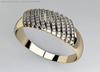 Channel Ring 3D Model