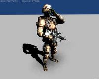 Assault marine 3D Model