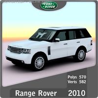 2010 Range Rover 3D Model