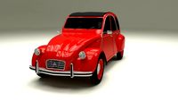 Citroen 2CV 3D Model