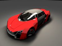 Marussia B2 (VRay)