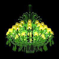 Ceiling lamp Masiero Ottocento 3D Model