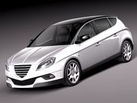 Chrysler Delta 2012 3D Model