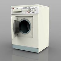 Washing Machine 3D Model