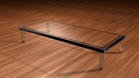 Customizable Glass Table 3D Model