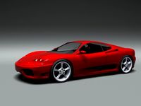 Ferrari 360 modena 3D Model