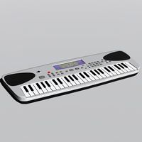 MIDI Keyboard 3D Model