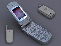 CDMA PANTECH 550 3D Model
