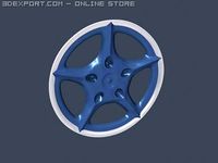 Porsche Rim 3D Model