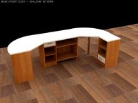 desks 3D Model