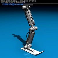 Robot leg 3D Model