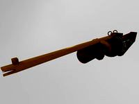 Steampunk Rifle: "Ethereal Repeater"(gun)