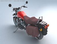 Classic Motorbike oH2 3D Model