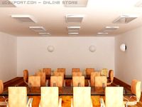 Conference Table 3D Model
