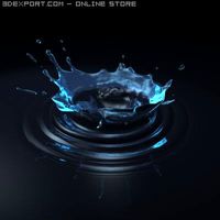 Water fx 03 3D Model