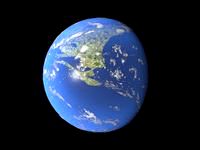 Mesozoic Earth (200 million years ago)