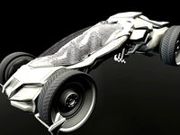 Future Car Animation with exter
