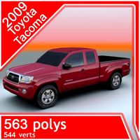 2009 Toyota Tacoma 3D Model