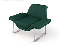 Download free Seville Chair 3D Model