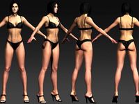 Ashley 3D Model