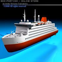 Ferryboat2 3D Model