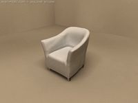 Armchair doralice 3D Model