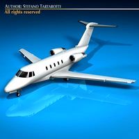 Citation III 3D Model