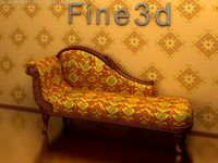 Antique0993Chair 3D Model