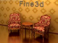 Antique0995Chair 3D Model