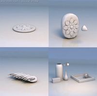 Accessories shrimp cushion 3D Model