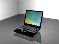 Notebook 3D Model