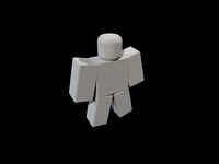 ROBLOX Blocky Character 3D Model