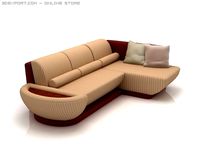 Divan madrid 3D Model