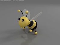 Bee Toy 3D Model
