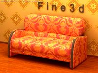 01Multiplayer sofa041 3D Model