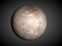 Charon (Pluto's moon) as seen by New Horizons