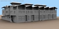 7 sister villa 3D Model