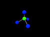 tetrahedral/ methane