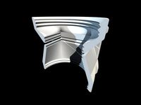 Half section view of gBeam slide holder