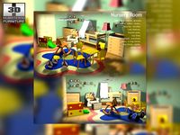 Nusery Room 1 3D Model