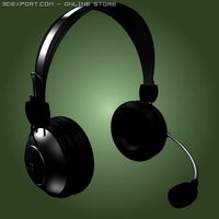 Headphone 3D Model