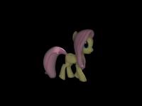 Fluttershy (Pose 2) (High Resolution)