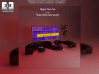 Nightclub 3D Model